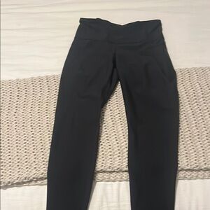 Black High-Waisted Leggings